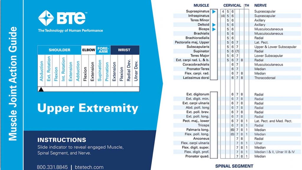 Muscle Joint Action Guide MJAG by BTE