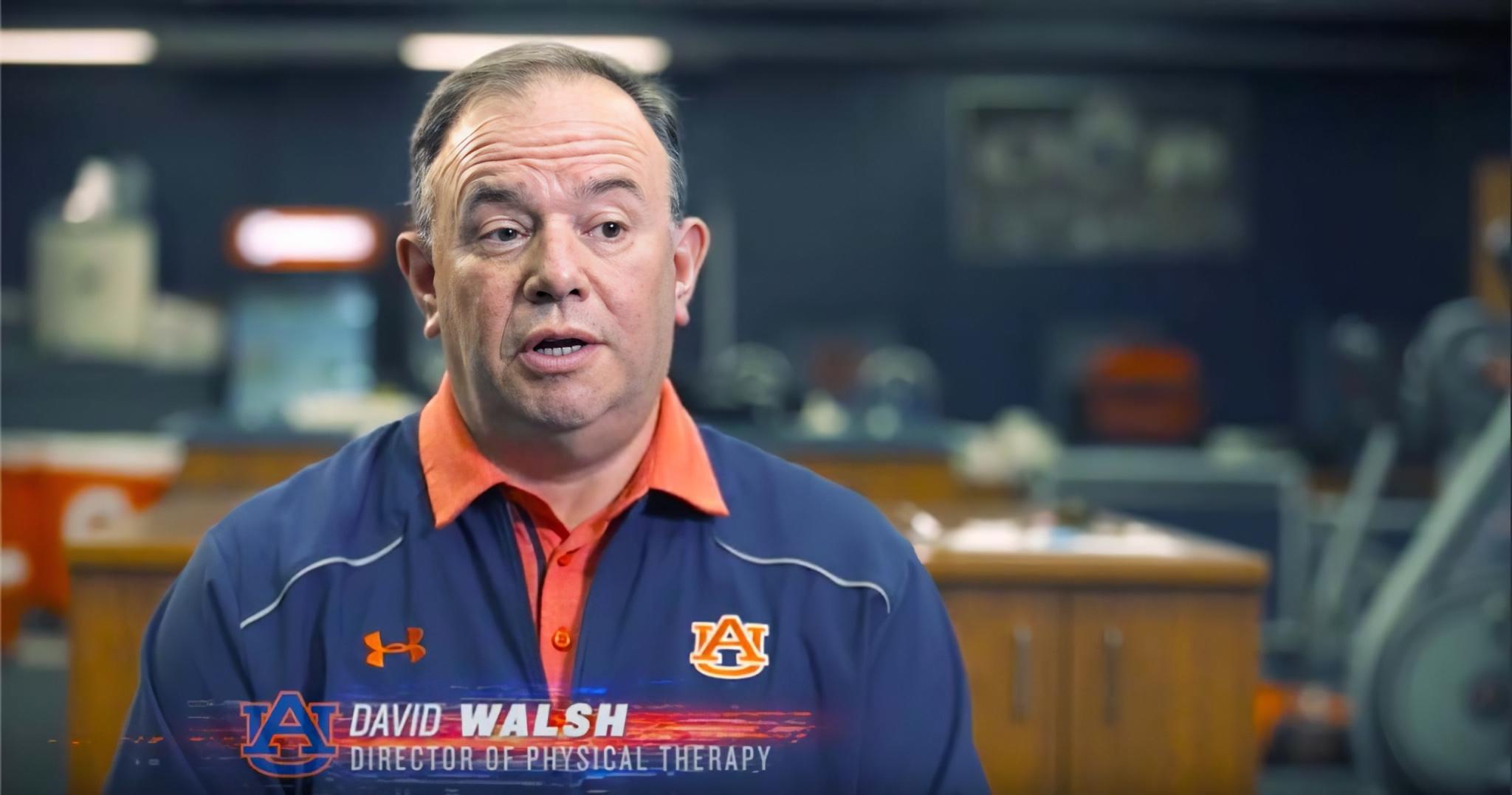 Auburn University's David Walsh gets athletes back in the game with Eccentron