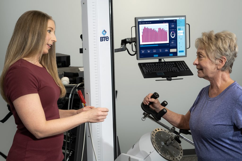 Fixed dynamometers measure strength accurately