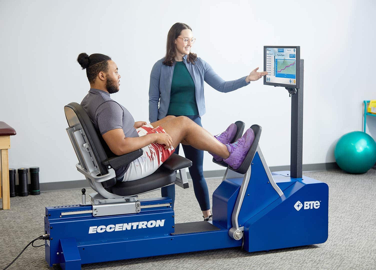 Eccentron keeps patients engaged with personalized gaming and objective progress reports