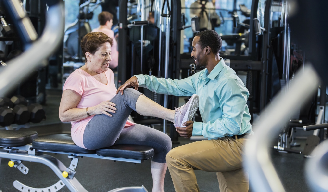 Hip fracture recovery - boost muscle mass, force production, functional abilities, and more with Eccentron