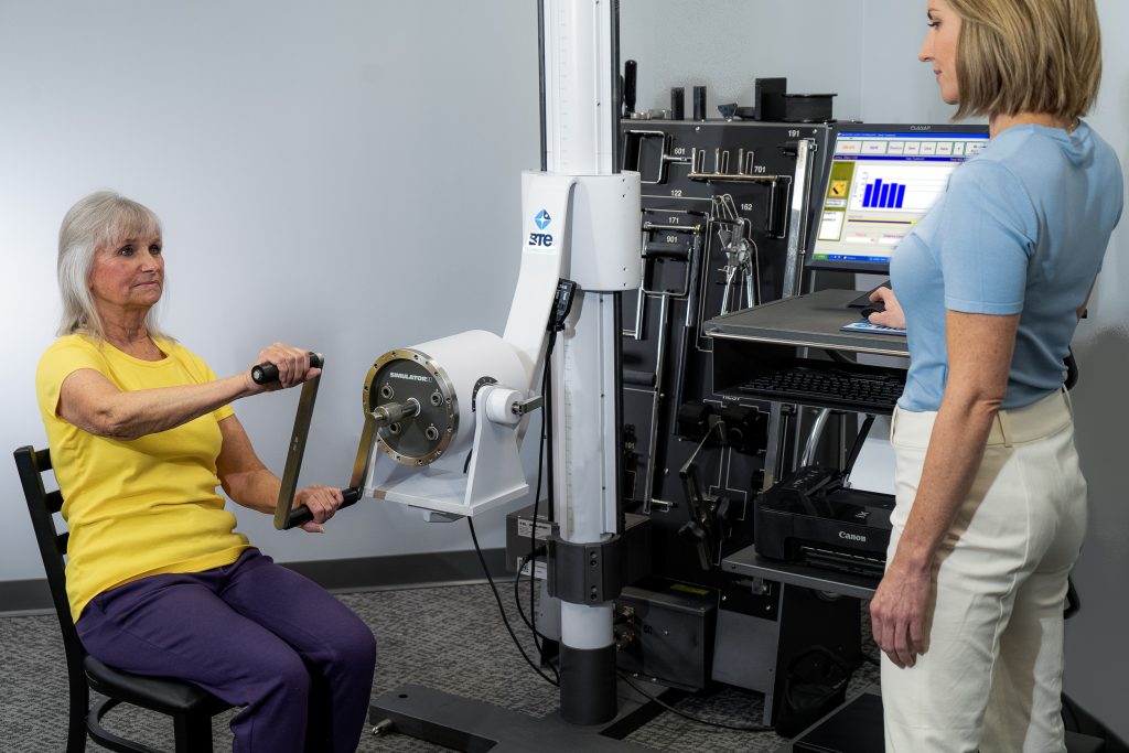 Simulator II occupational therapy equipment for stroke rehab