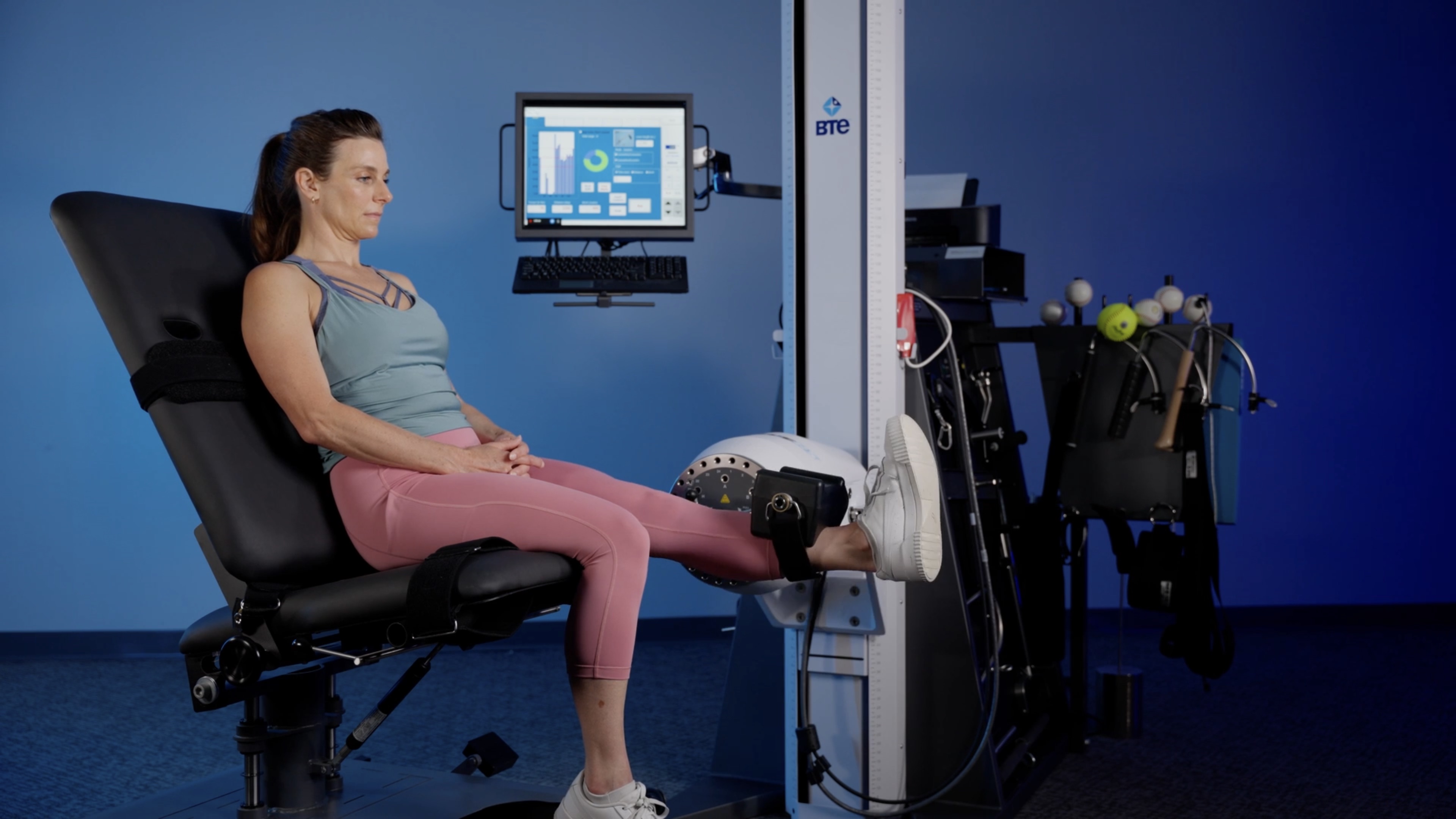 Prolonged Recovery Timelines: Eccentron achieves four-times-higher muscle activation than standard rehab exercises, leading to greater muscle growth and functional gains to help patients reach their goals sooner. 