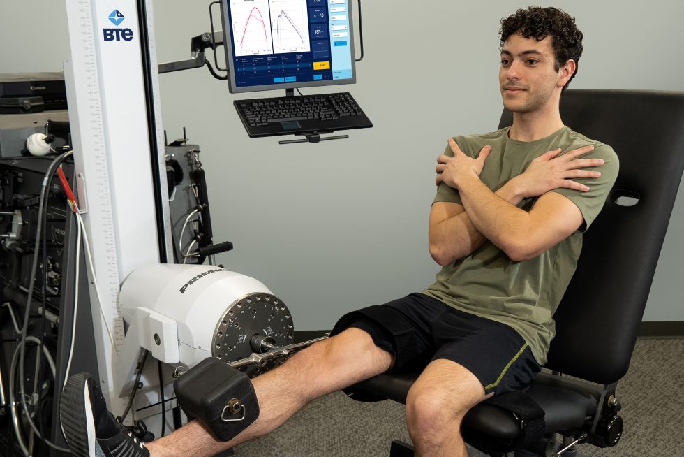 PrimusRS provides both passive and active exercises with objective progress tracking