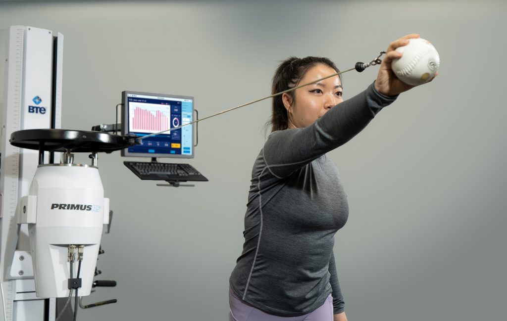 Simulate and track sports movements like throwing or pitching with PrimusRS