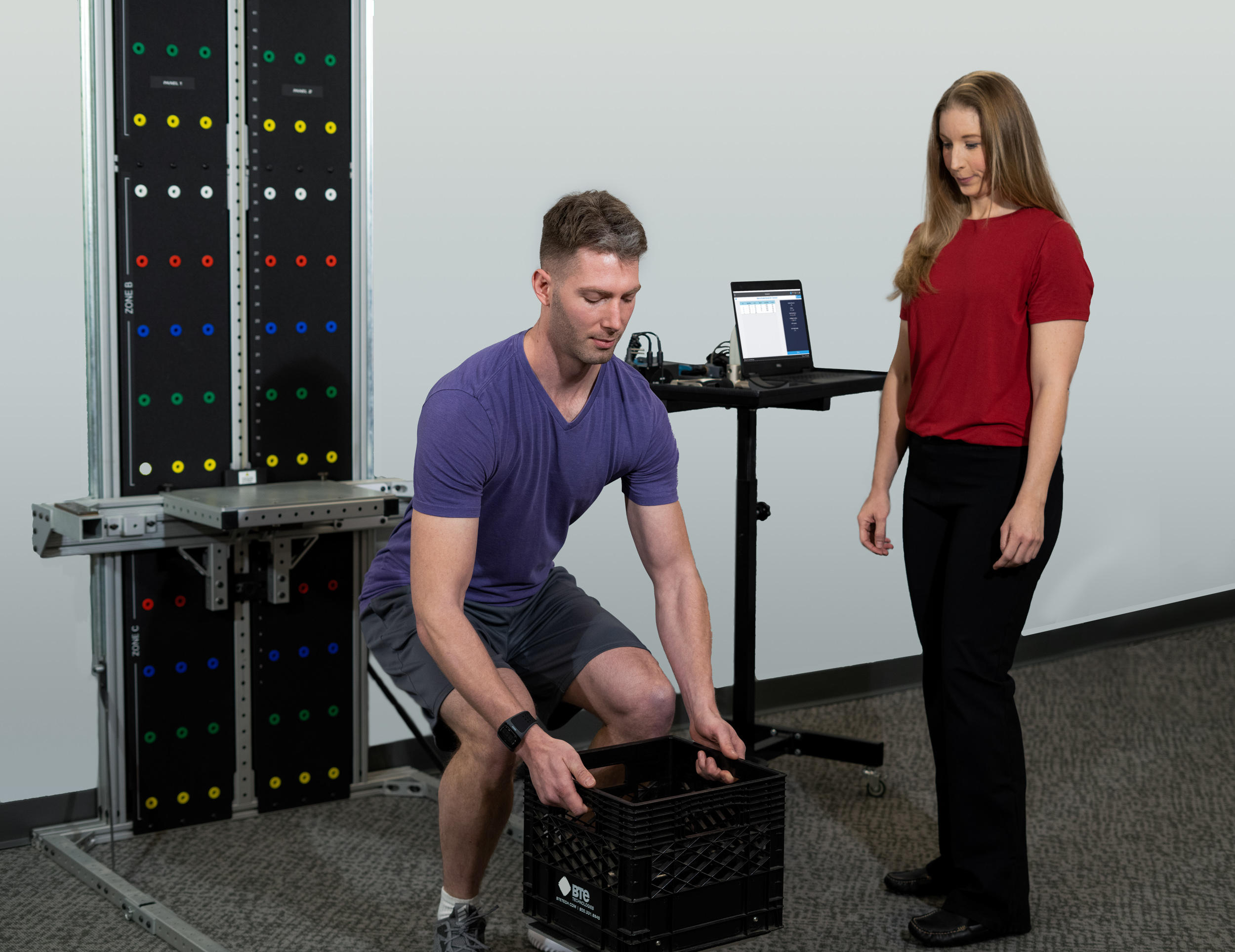Endurance testing - evaluating speed, range of motion, and resistance